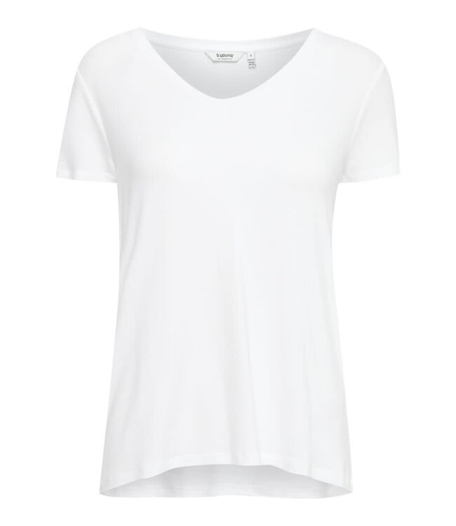 B. Young BYRexima V-Neck T-Shirt - Optical White