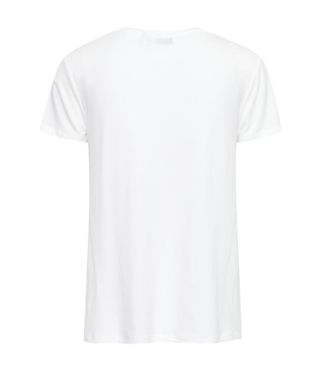 B. Young BYRexima V-Neck T-Shirt - Optical White