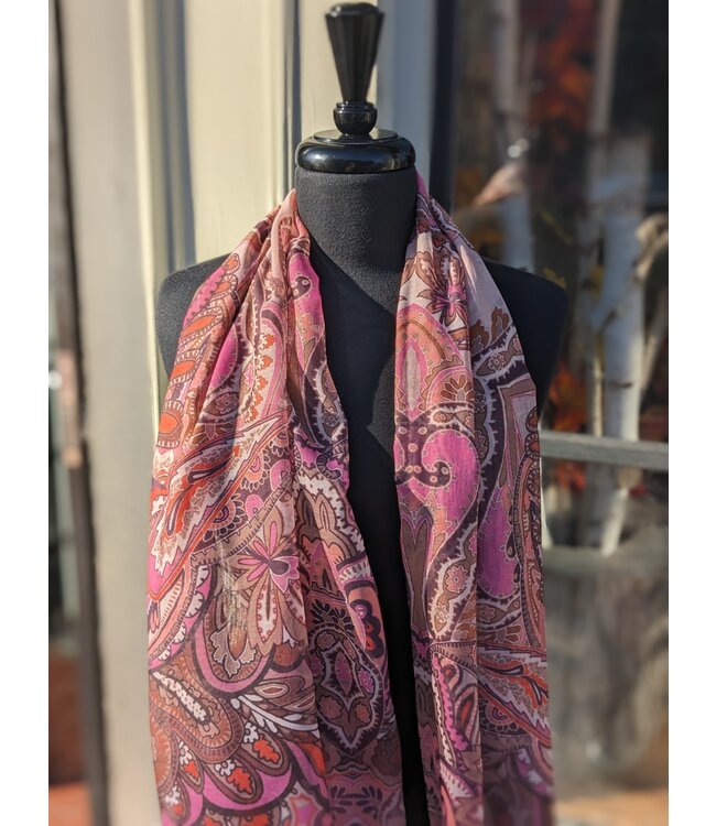 Fraas Fall Scarf - Paisley