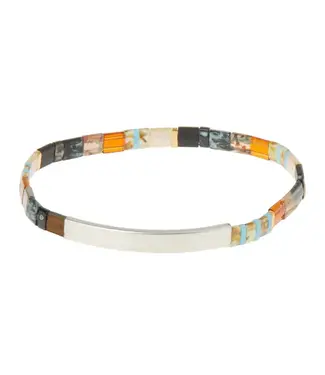 Scout Good Karma Bracelet - Gratitude - Earth/Sky/Silver