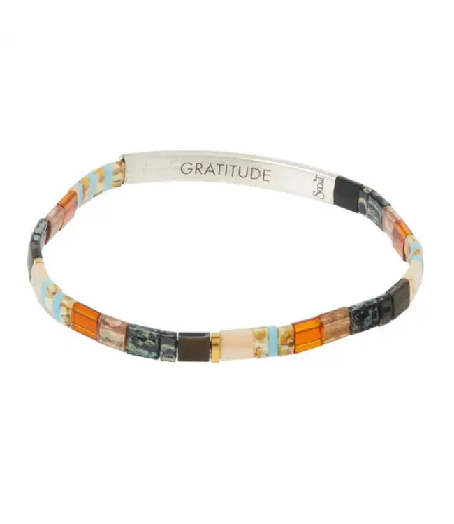 Scout Good Karma Bracelet - Gratitude - Earth/Sky/Silver