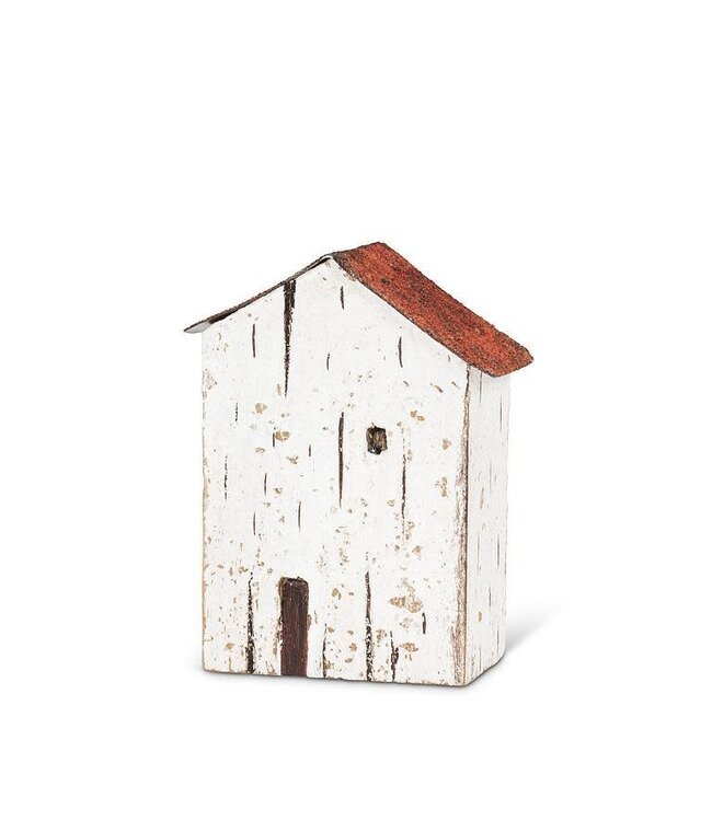 Abbott Mini Seaside House - White/Red