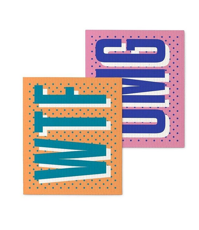 Abbott OMG/WTF Dishcloth