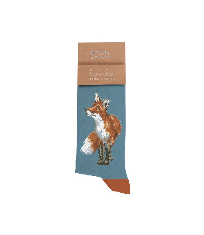 Wrendale Designs Animal Crew Socks - Fox