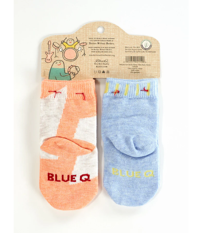 Blue Q Baby Socks - I Call the Shots Now