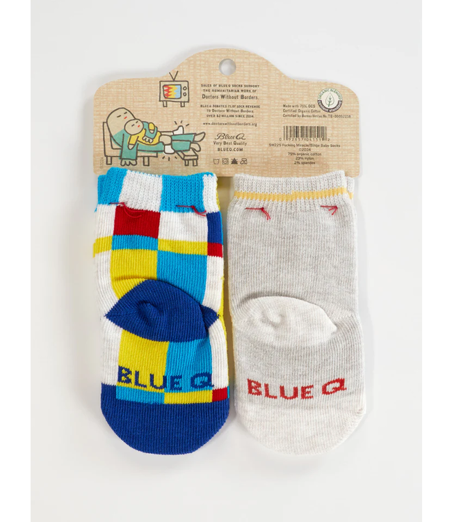 Blue Q Baby Socks - I'm a Miracle