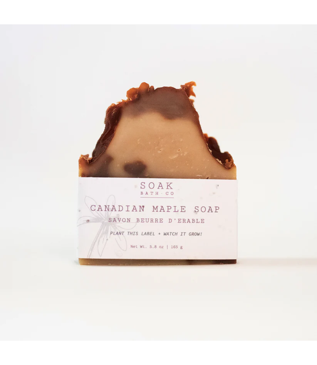 Soak Bath Co Canadian Maple Leaf Soap Bar