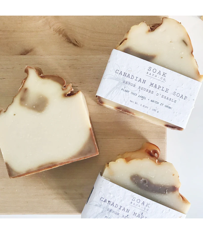 Soak Bath Co Canadian Maple Leaf Soap Bar