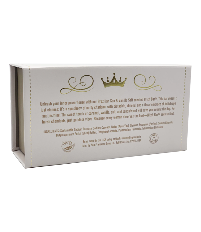 San Francisco Soap Company Bitch Bar - Brazilian Sun + Vanilla