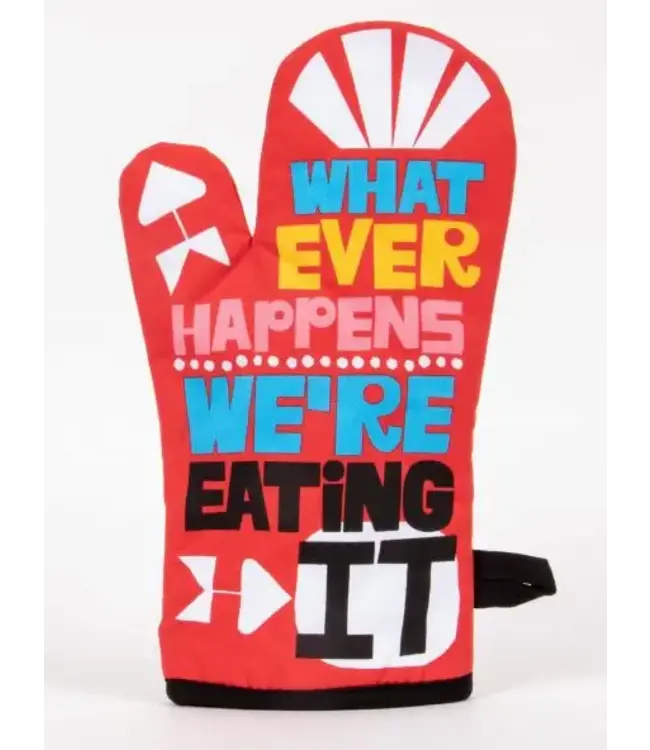 Blue Q Oven Mitt - Whatever Happens