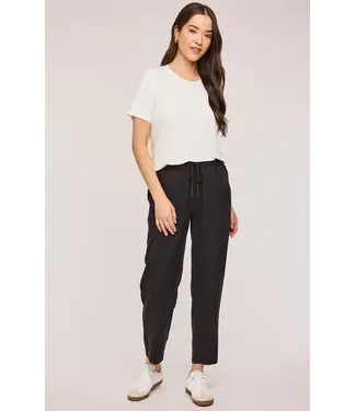 Gentle Fawn Lennox Tencel Pants - Washed Black