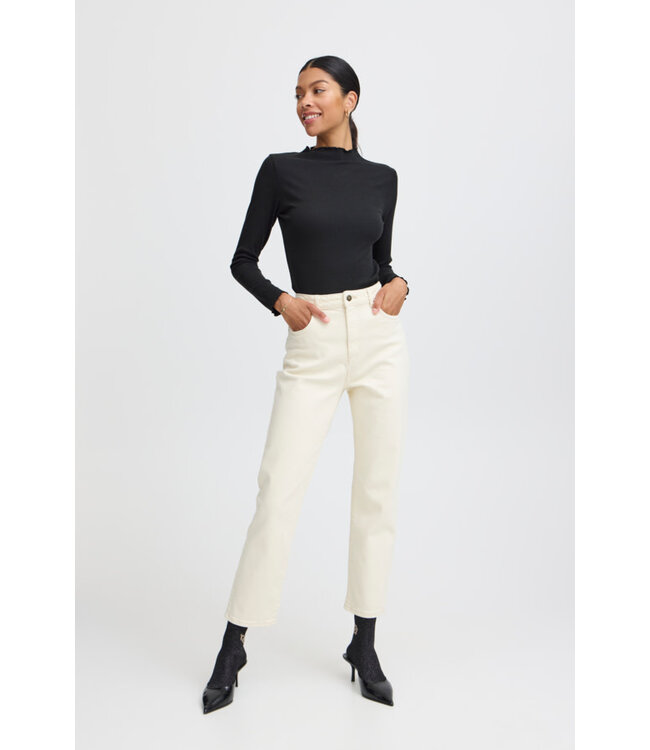 B. Young ByLindi Straight Leg Jeans - Birch
