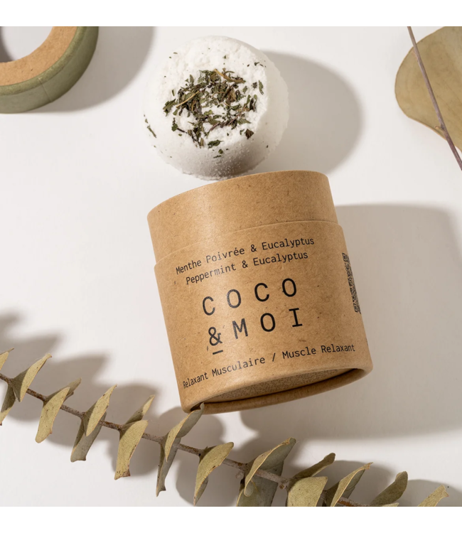 Coco & Moi Bath Bomb - Peppermint & Eucalyptus