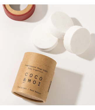Coco & Moi Shower Steamers - 3Pk - Ruby Grapefruit