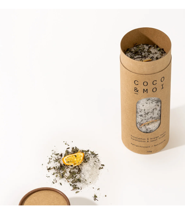 Coco & Moi Bath Salt - Eucalyptus & Sweet Orange