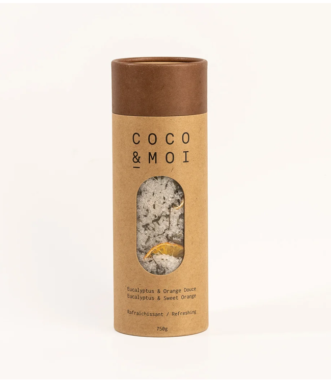 Coco & Moi Bath Salt - Eucalyptus & Sweet Orange