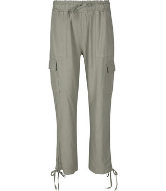 Astrid Cargo Drawstring Pants - Army