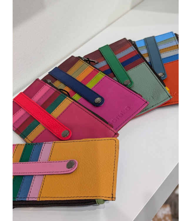 Soruka Cassie Leather Card Holder - Assorted