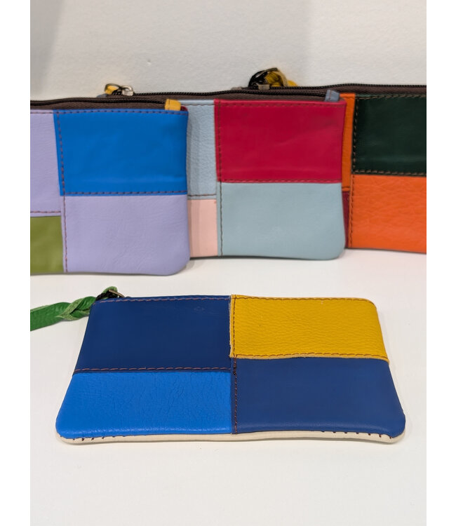 Soruka Zahra Patchwork Leather Pouch