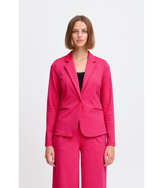 ICHI Kate Blazer - Pink Yarrow
