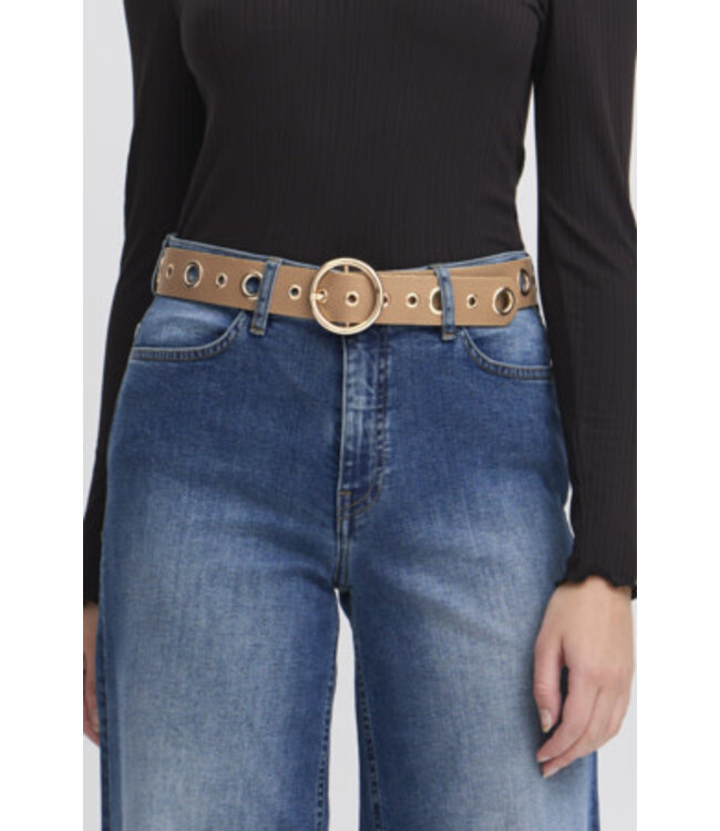 ICHI IAMarlies Belt - Brown / Gold