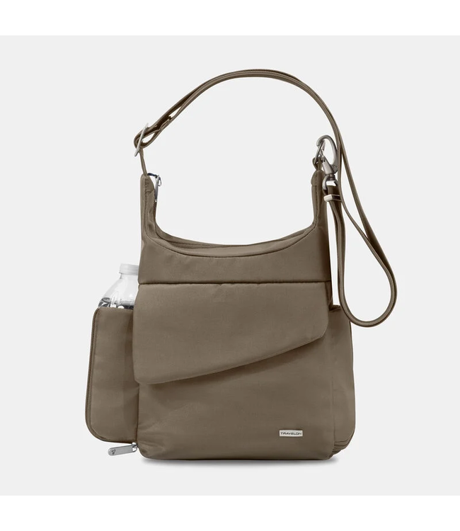 Travelon Anti-Theft Classic Messenger Bag - Nutmeg