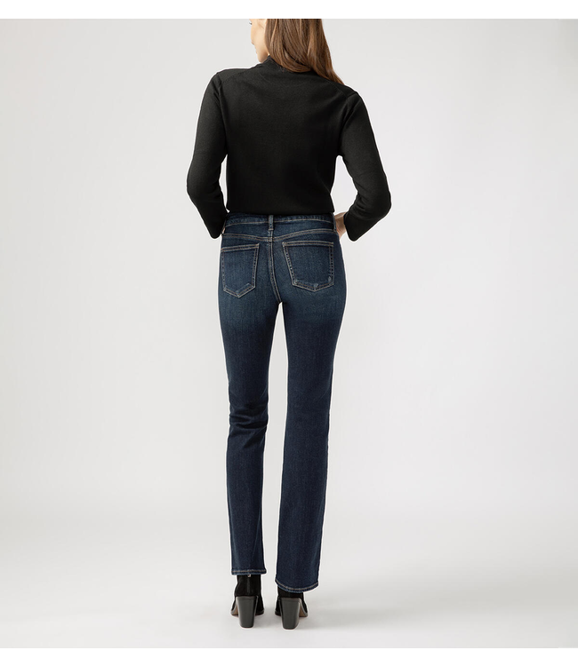 Silver Jeans Suki Curvy Fit Mid Rise Slim Boot 31" Inseam - Indigo