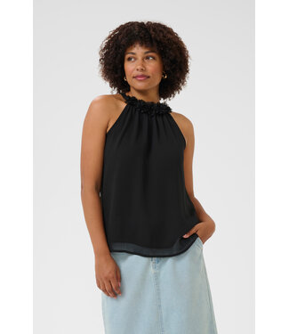 Cream CREmery Top - Pitch Black