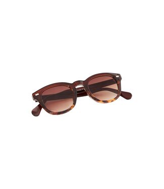 ICHI IAMabel Sunglasses - Tortoise Shell Circular