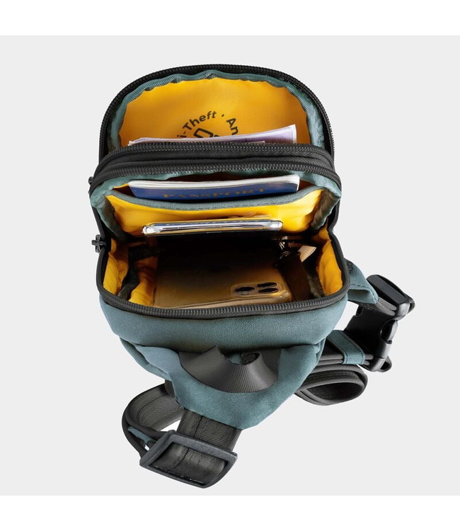 Travelon Anti-Theft Compact Sling - Slate Blue