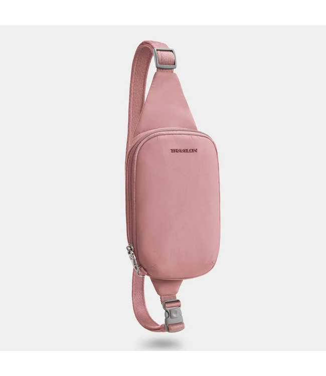 Travelon Anti-Theft Compact Sling - Desert Pink