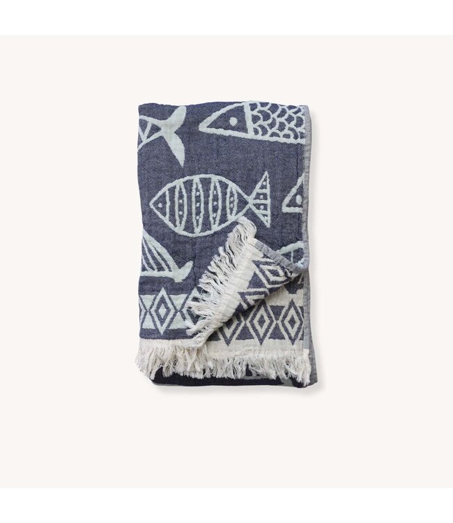 Pokoloko Turkish Towel - Fish Family