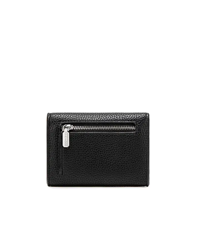 Pixie Mood Mavis Mini Wallet - Black Pebbled
