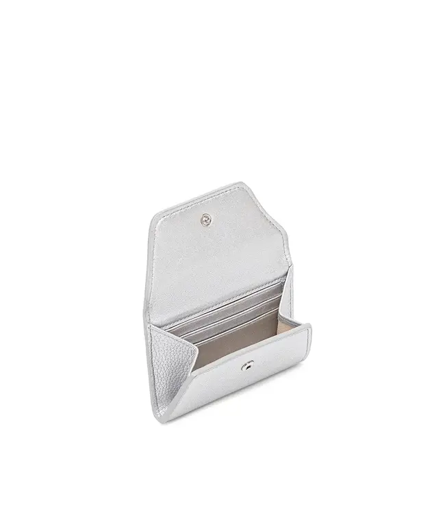 Pixie Mood Mavis Mini Wallet - Silver Pebbled