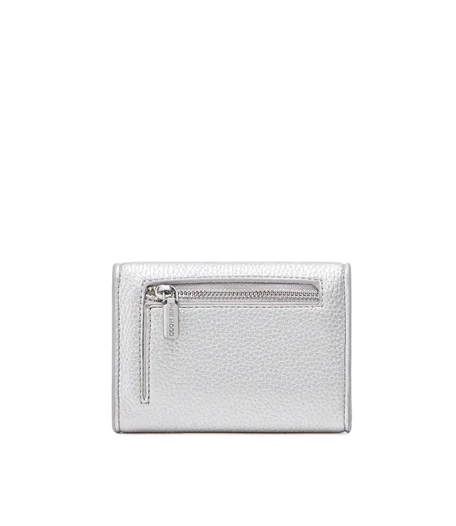 Pixie Mood Mavis Mini Wallet - Silver Pebbled