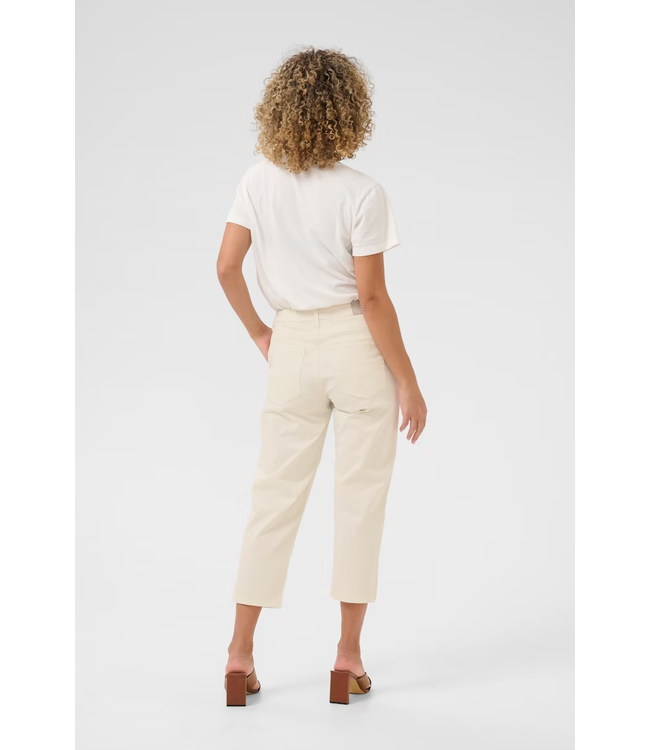 Cream CRBerta Capri Twill - Turtledove