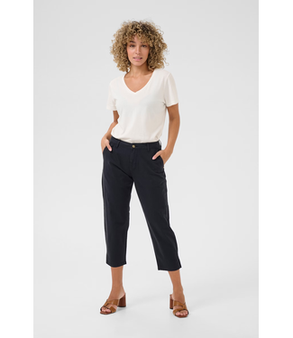 Cream CRBerta Capri Twill - Navy Blazer