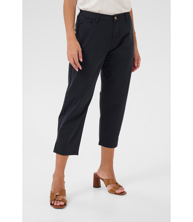 Cream CRBerta Capri Twill - Navy Blazer