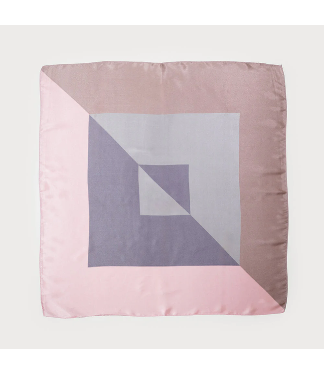 Colourblock Neck Scarf - Pink