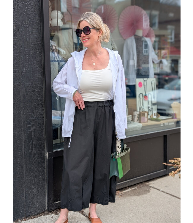 Lightweight Hoodie Jacket - White