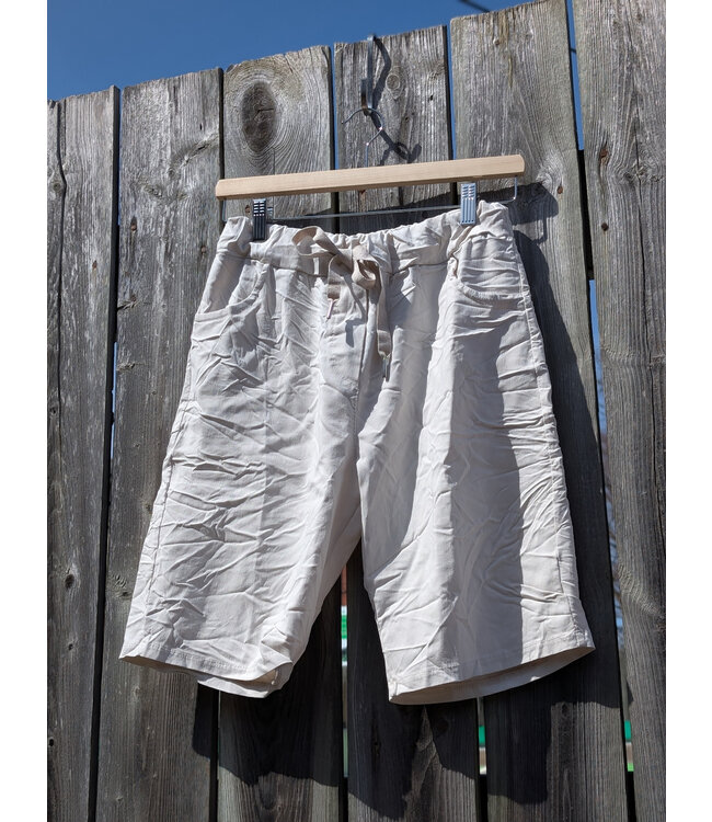 Crinkle Shorts - Sand