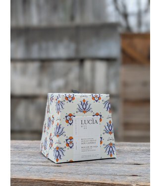 Lucia Lucia Candle L 11 - Blue Lotus & Sicilian Orange