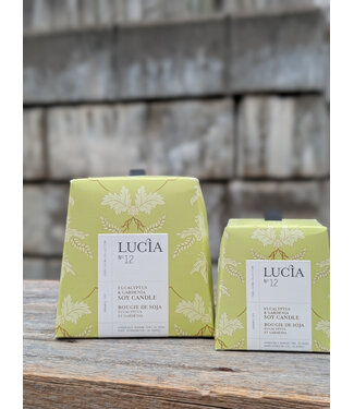 Lucia Lucia Candle L 12 - Eucalyptus & Gardenia