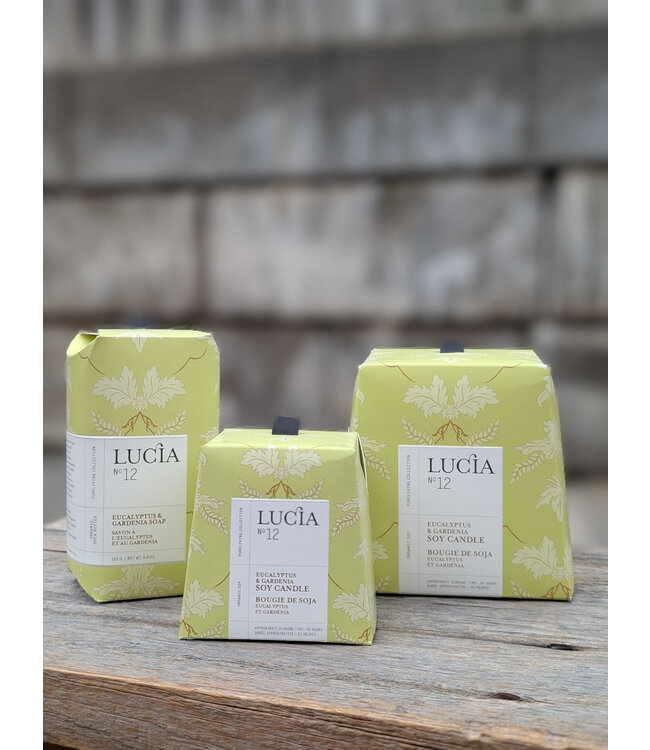 Lucia Lucia Candle L 12 - Eucalyptus & Gardenia