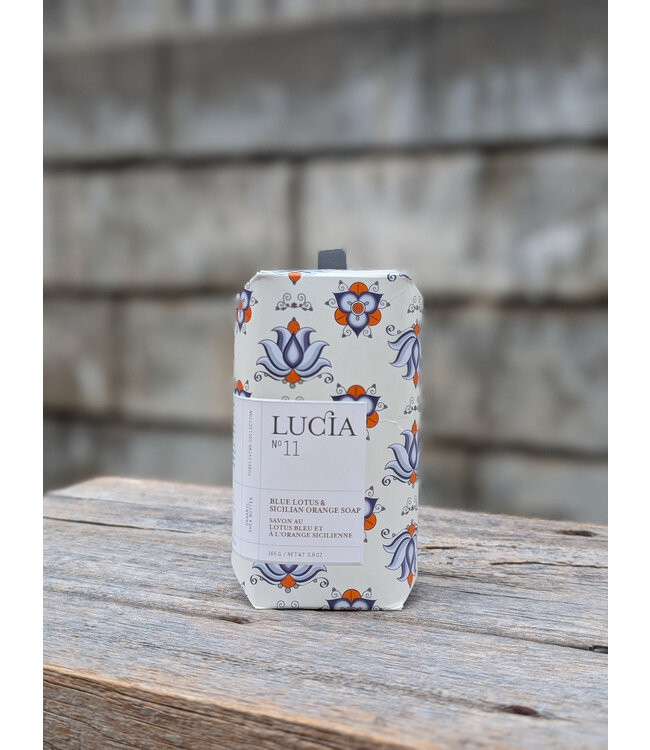 Lucia Lucia Soap 11 - Blue Lotus & Sicilian Orange