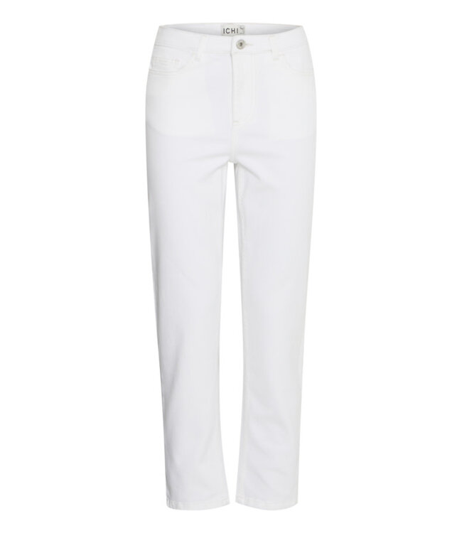 ICHI IHZiggy Straight Leg Jens - White