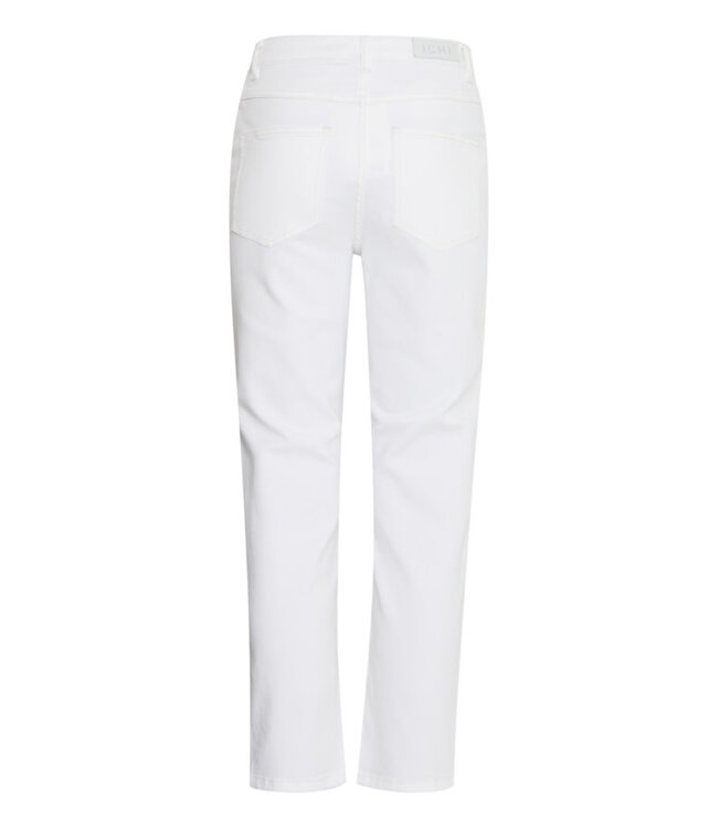 ICHI IHZiggy Straight Leg Jens - White