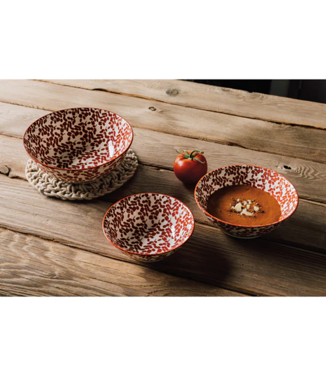 Danica Studio Bowl - 6.5" - Twig Red