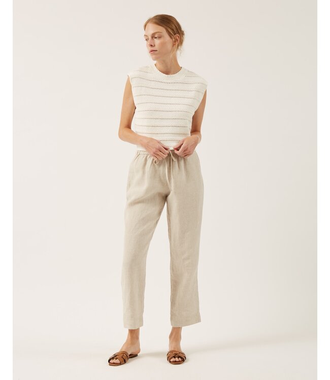 naif Allen Linen Pants - Oat