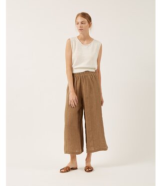 naif Domi Linen Pants - Honey Brown